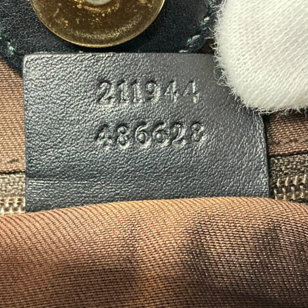 Gucci Brown Tote Bag Canvas GG - Picture 7 of 10